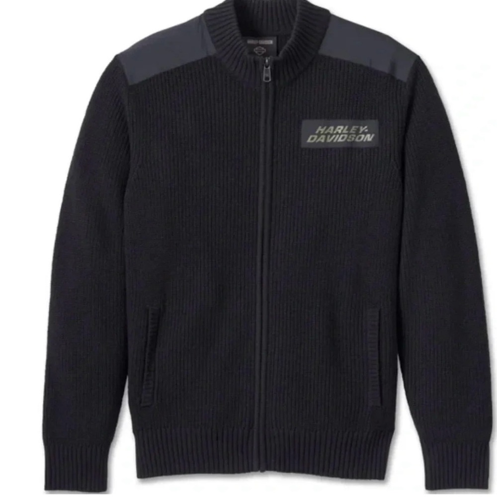 Harley-Davidson Men's Black Sweater - Picture 1 of 13